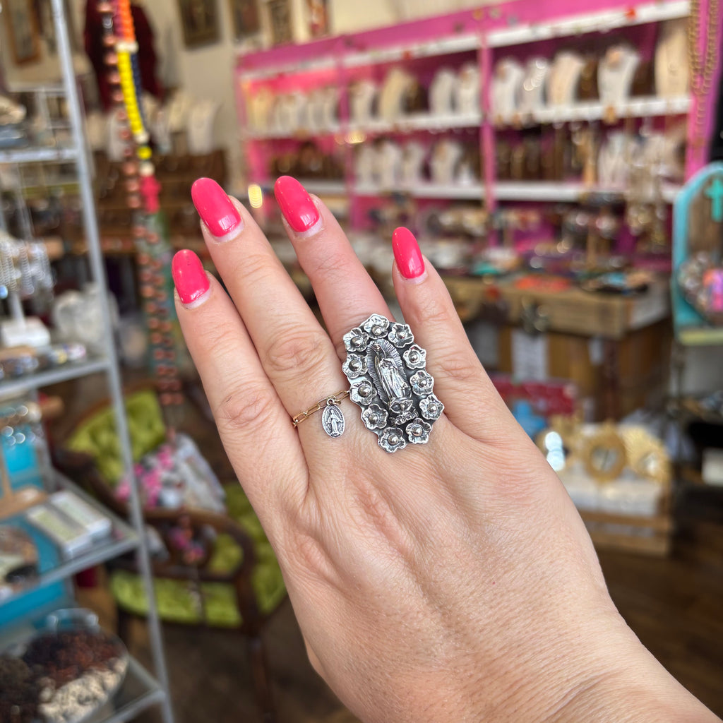 Sterling Silver Blooming OLG Ring or Pendant