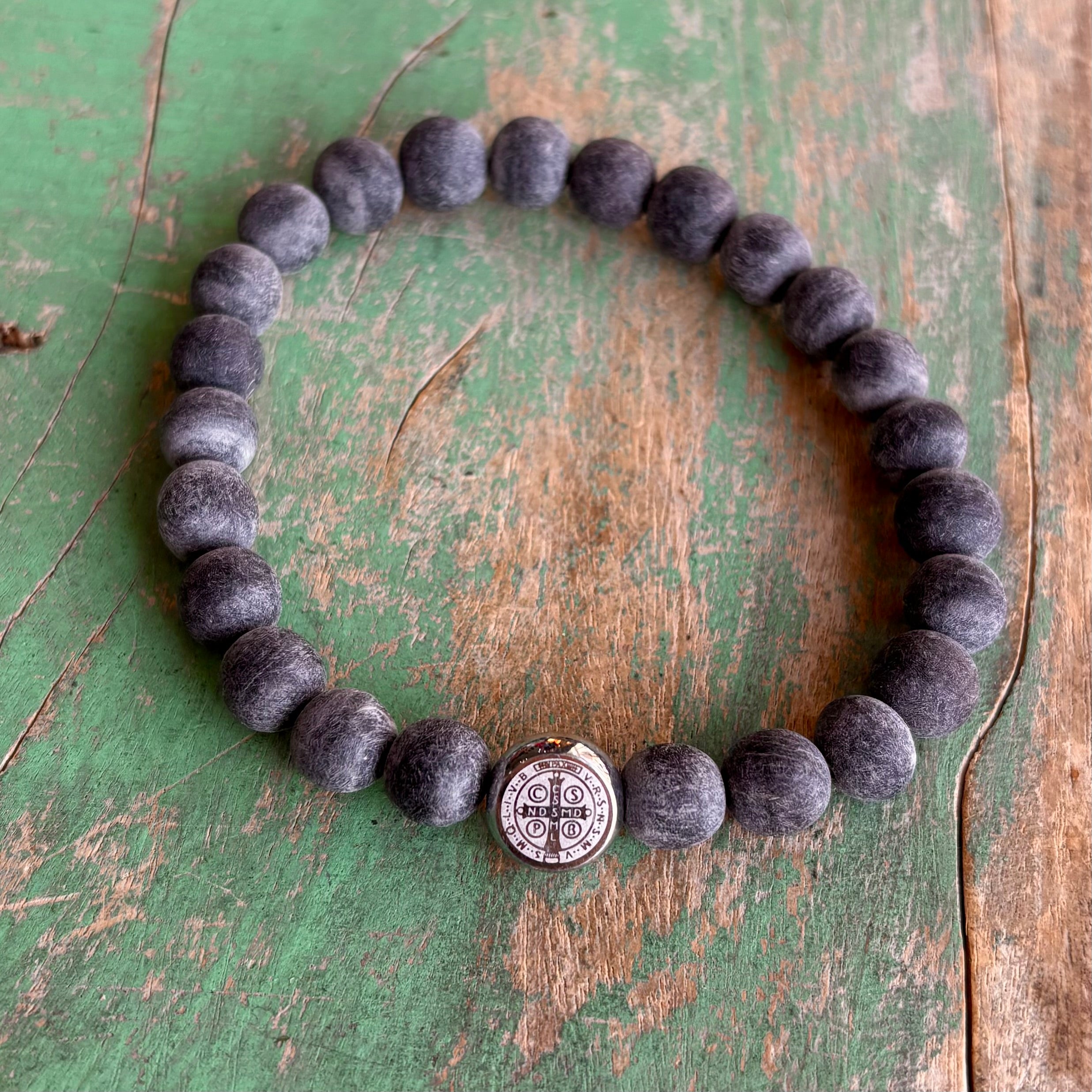 Buffalo Horn Faith Bracelet