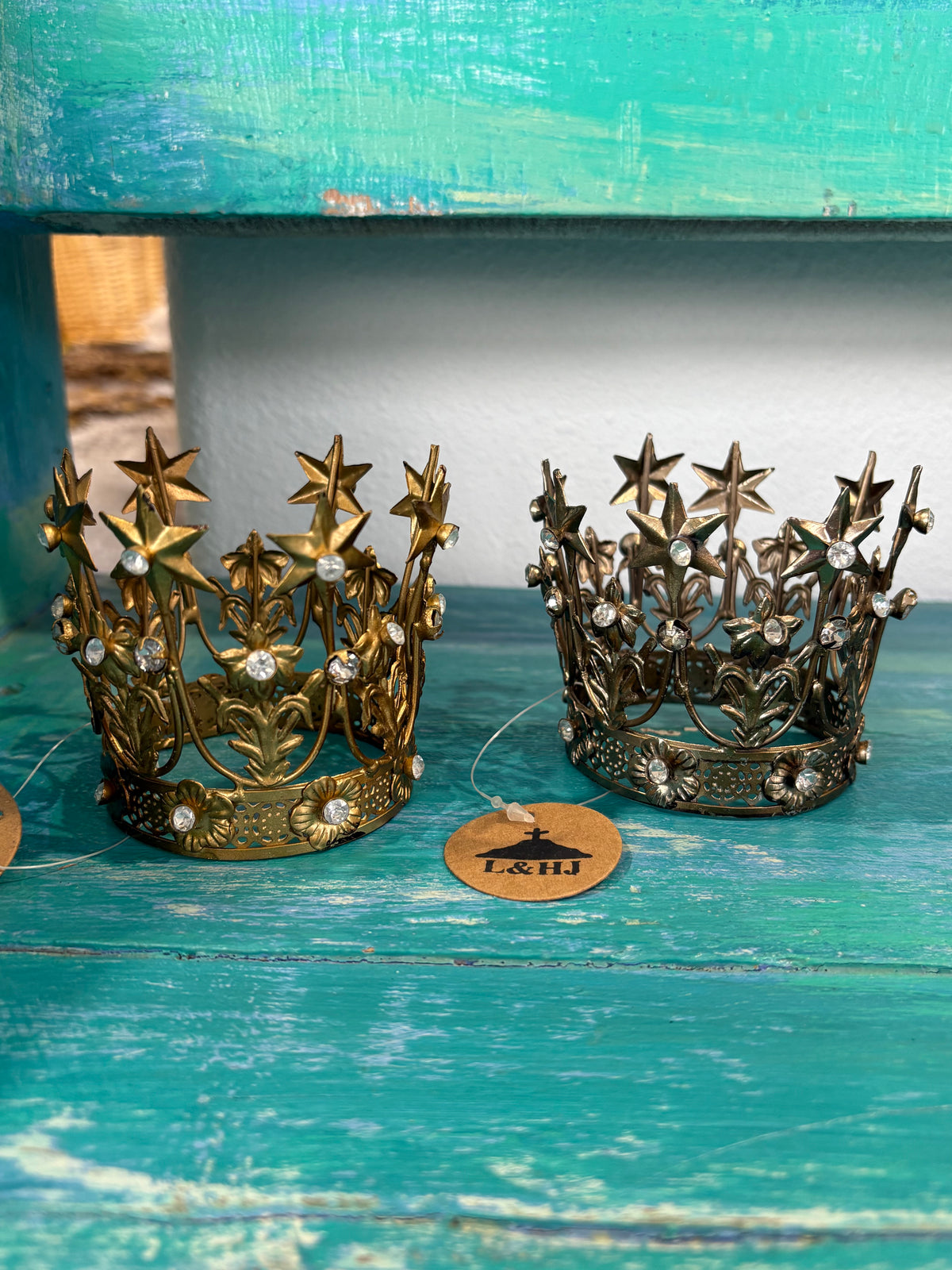 Small 3" Fancy Crown Stars