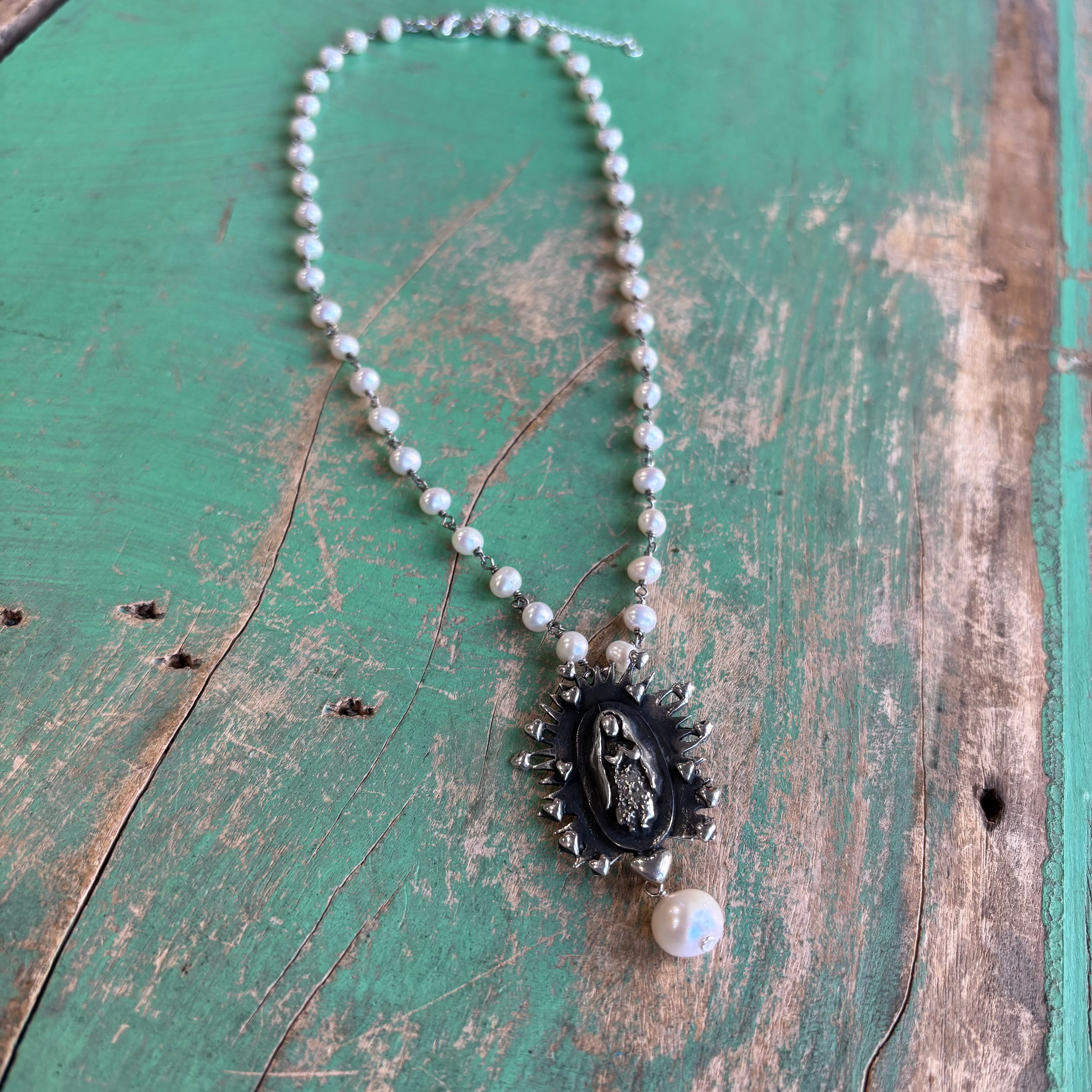 Love Our Lady Sterling Silver Necklaces