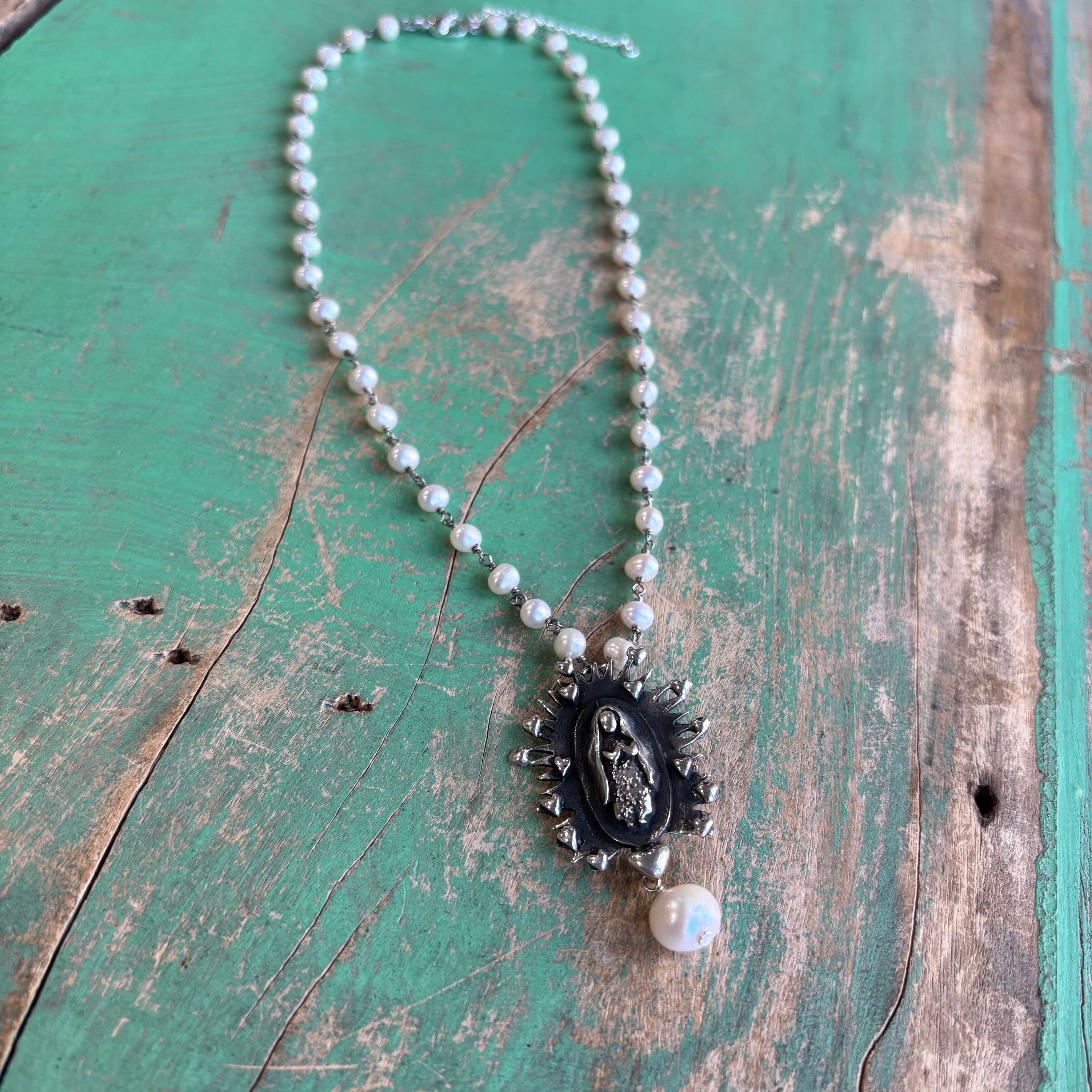 Love Our Lady Sterling Silver Necklaces