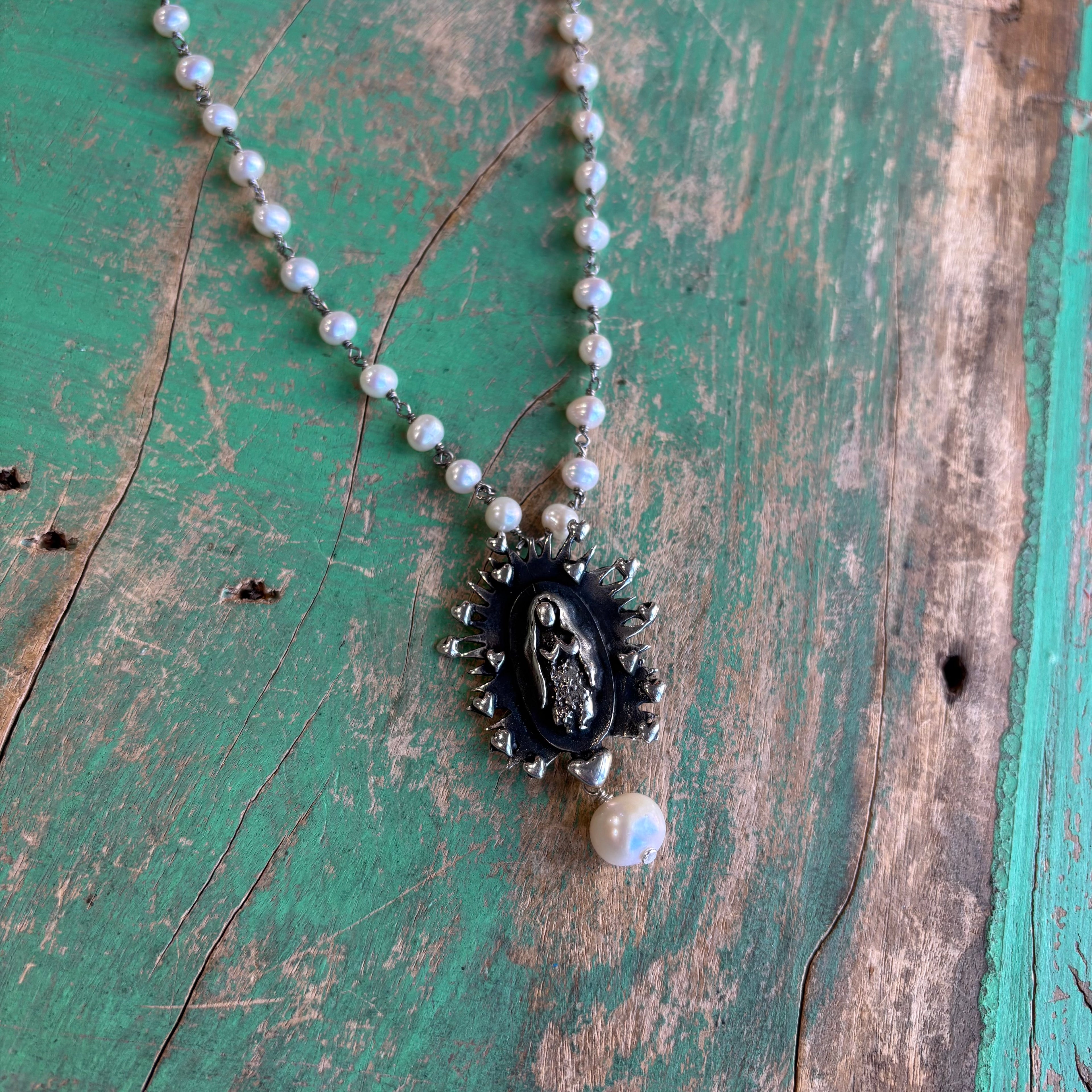 Love Our Lady Sterling Silver Necklaces