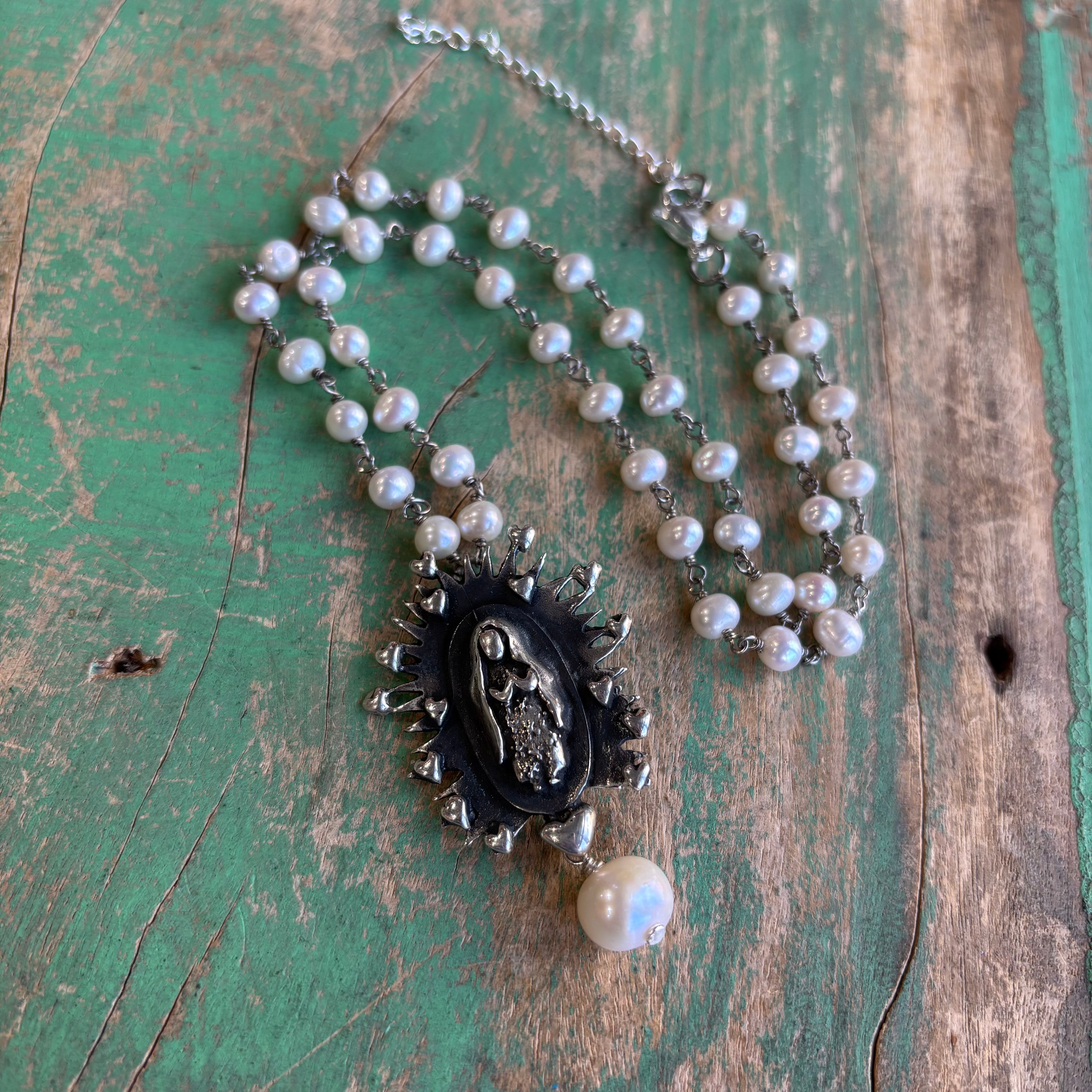 Love Our Lady Sterling Silver Necklaces