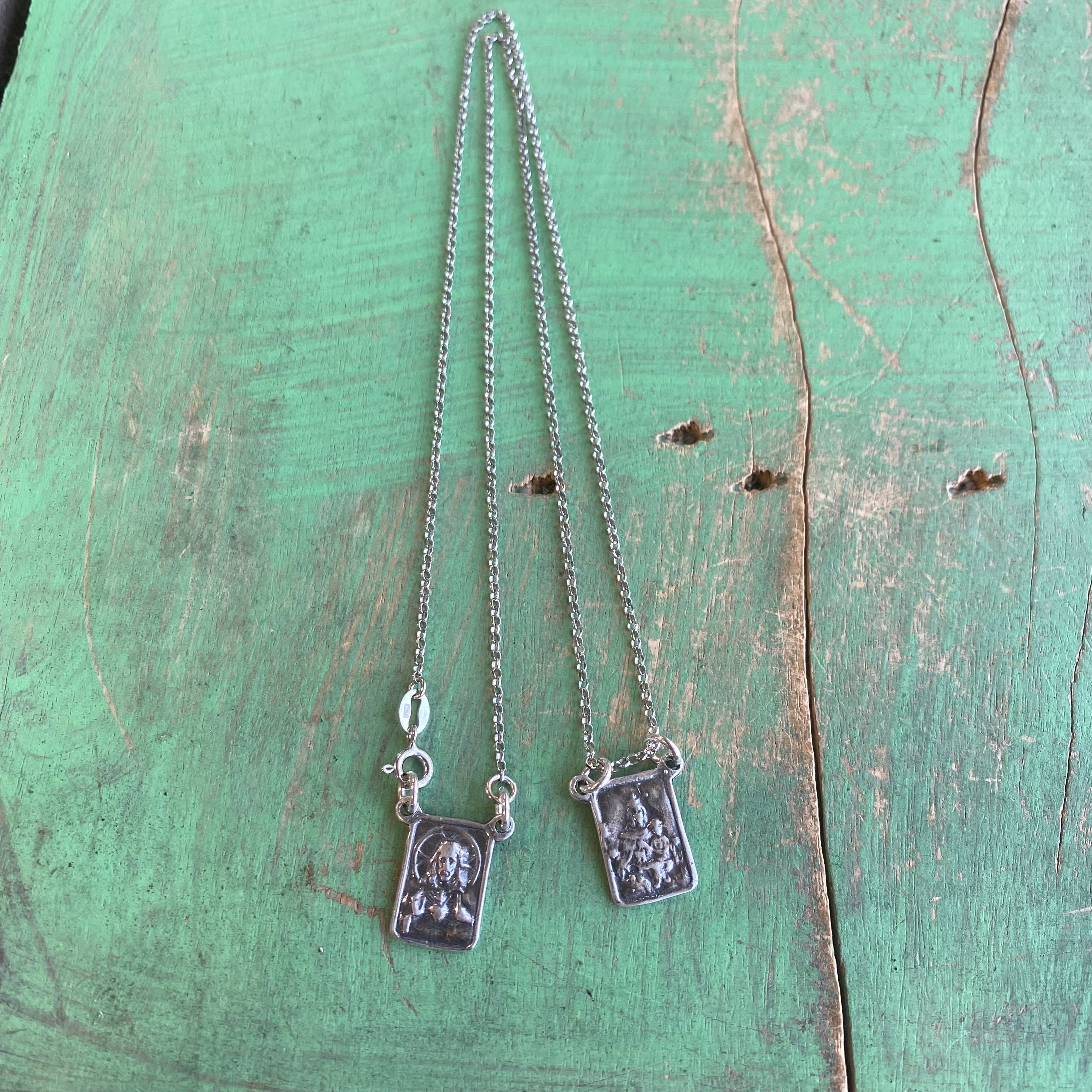 Sterling Silver Scapular