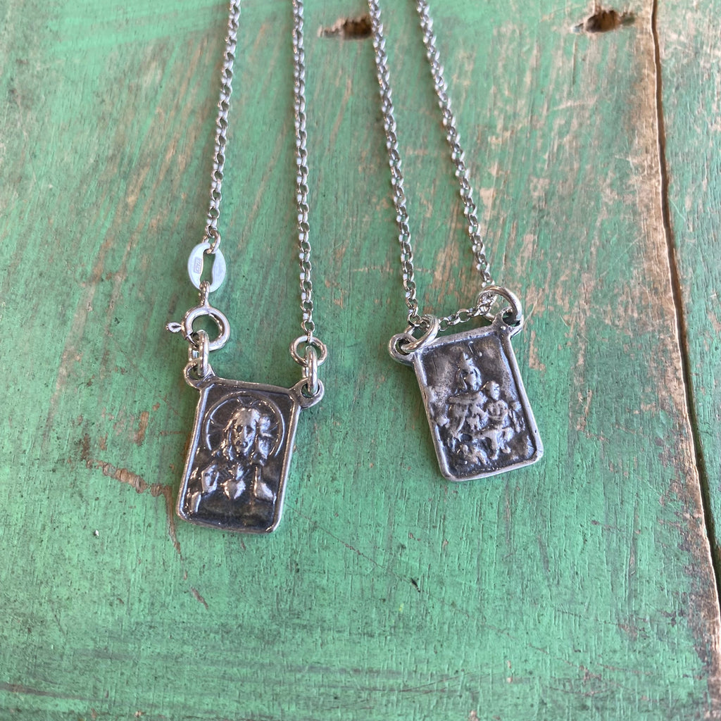 Sterling Silver Scapular