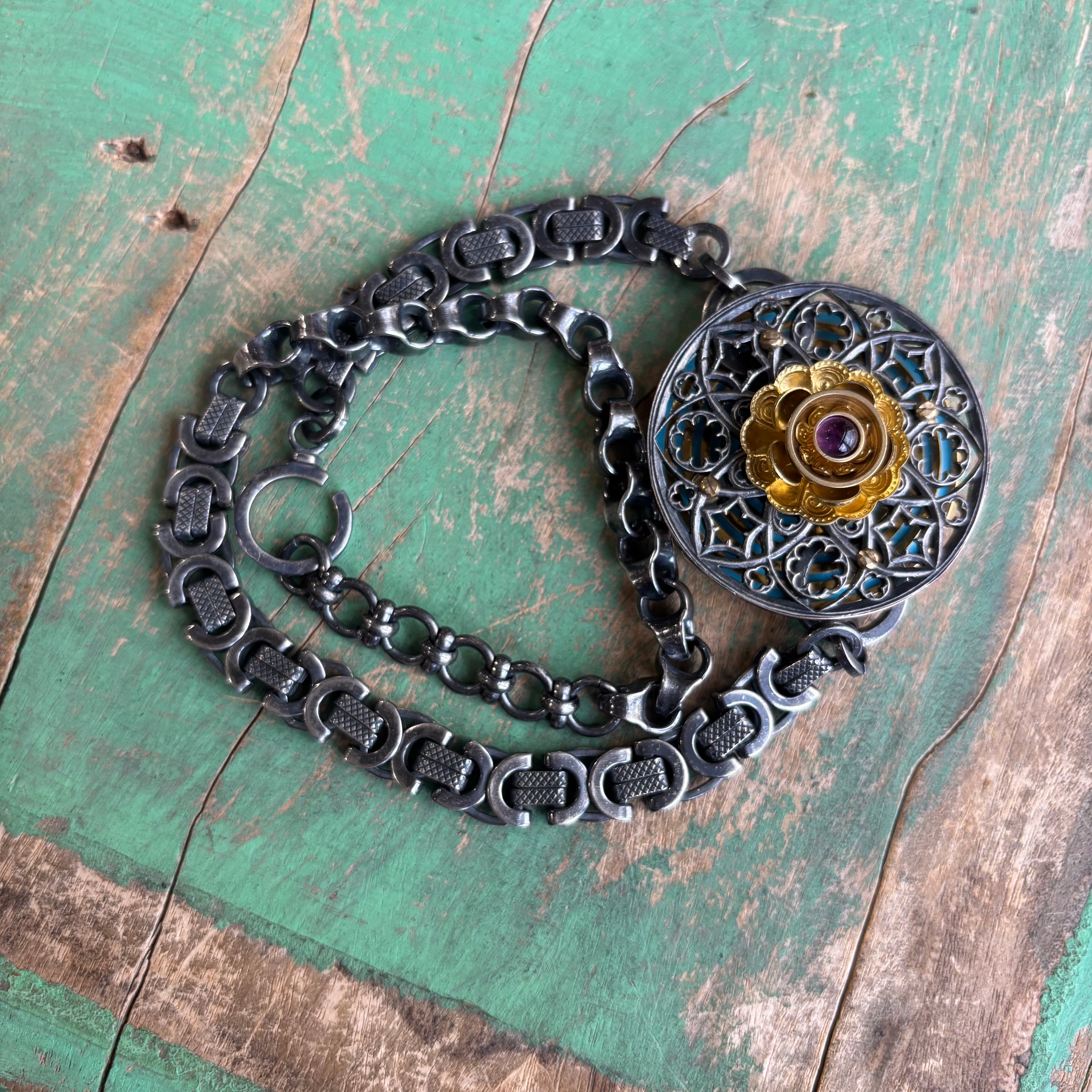 Round Blooming Adjustable Bracelet