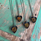 Blooming Heart Necklace