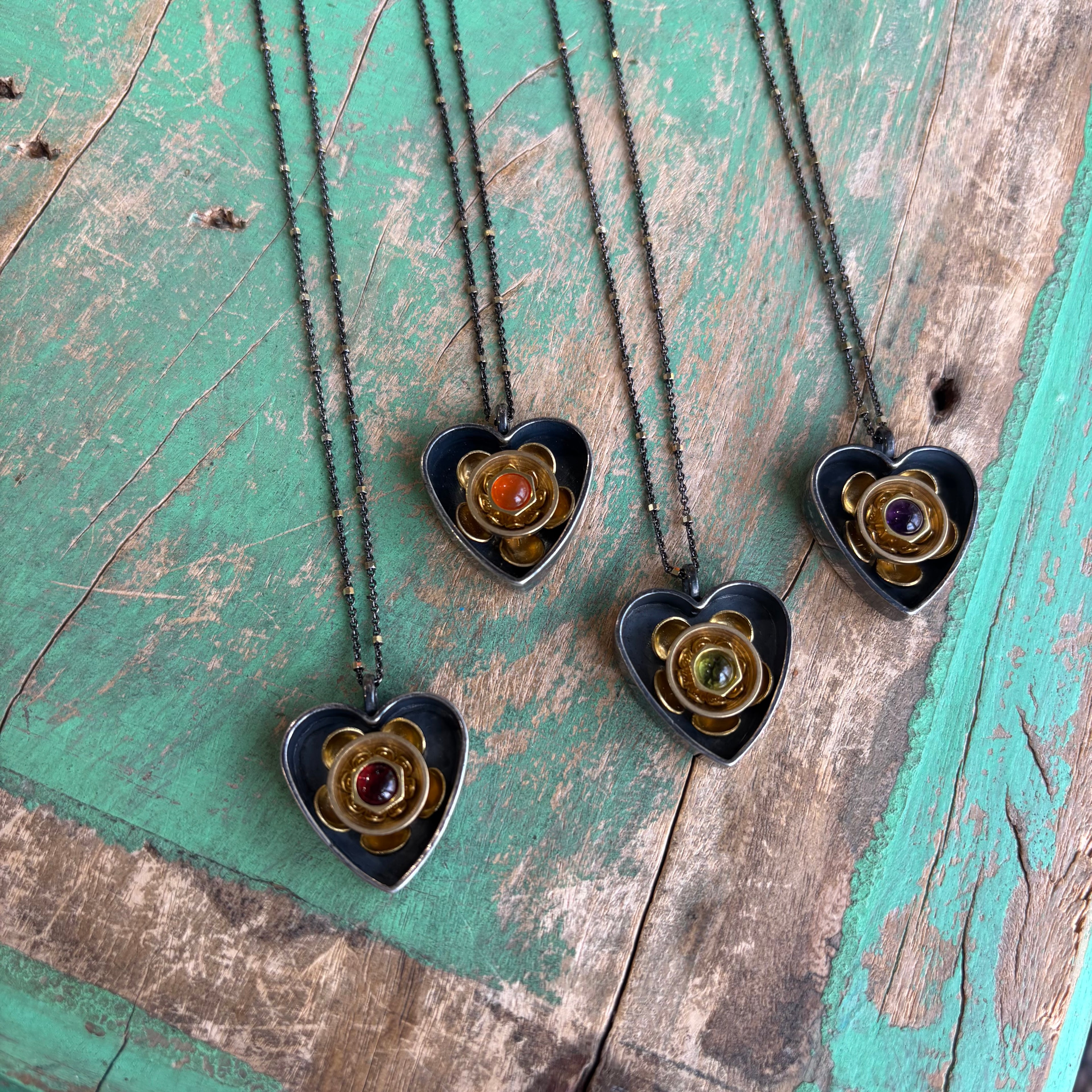 Blooming Heart Necklace