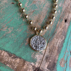 Gold OLG Ball Chain Necklace