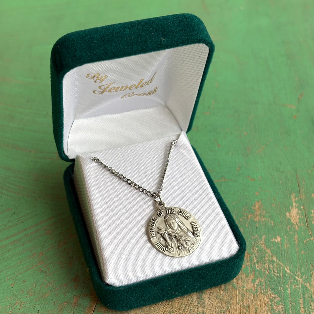Sterling Silver St. Thérèse Medal