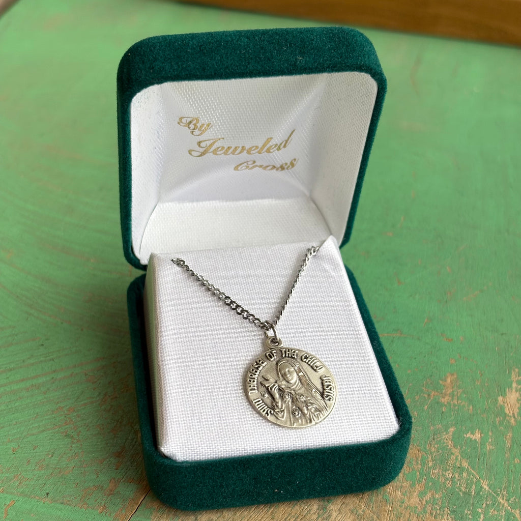 Sterling Silver St. Thérèse Medal