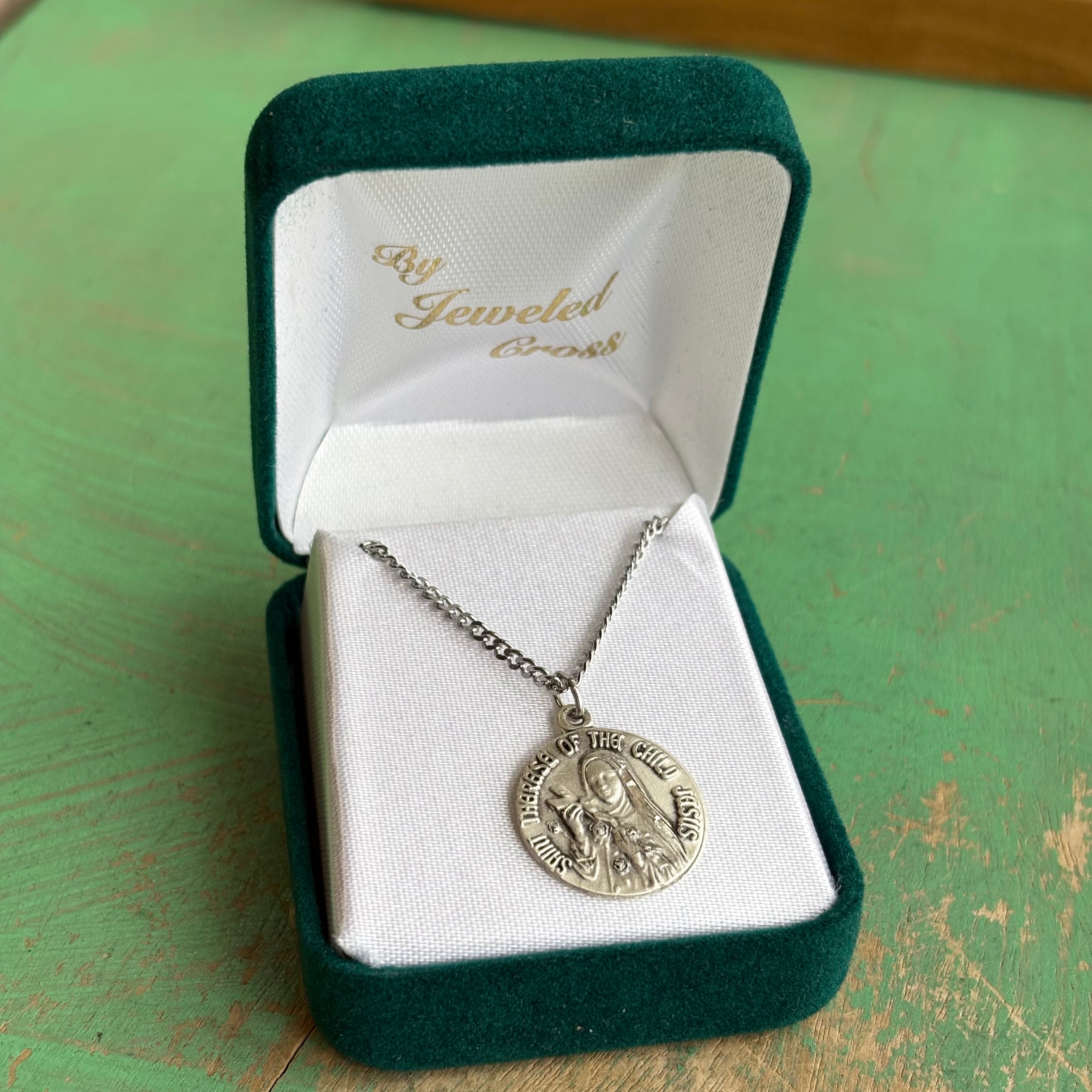 Sterling Silver St. Thérèse Medal