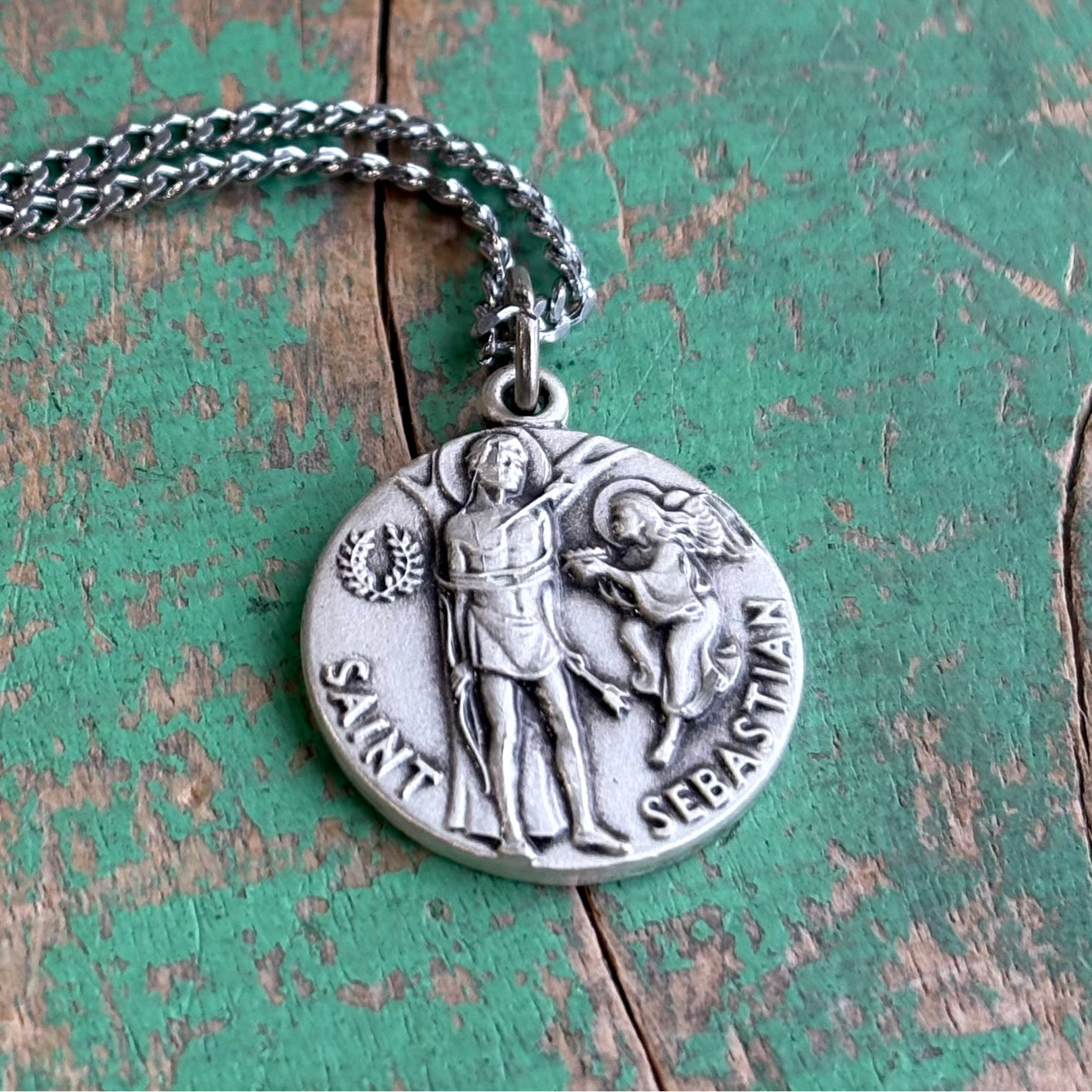 Sterling Silver St. Sebastian