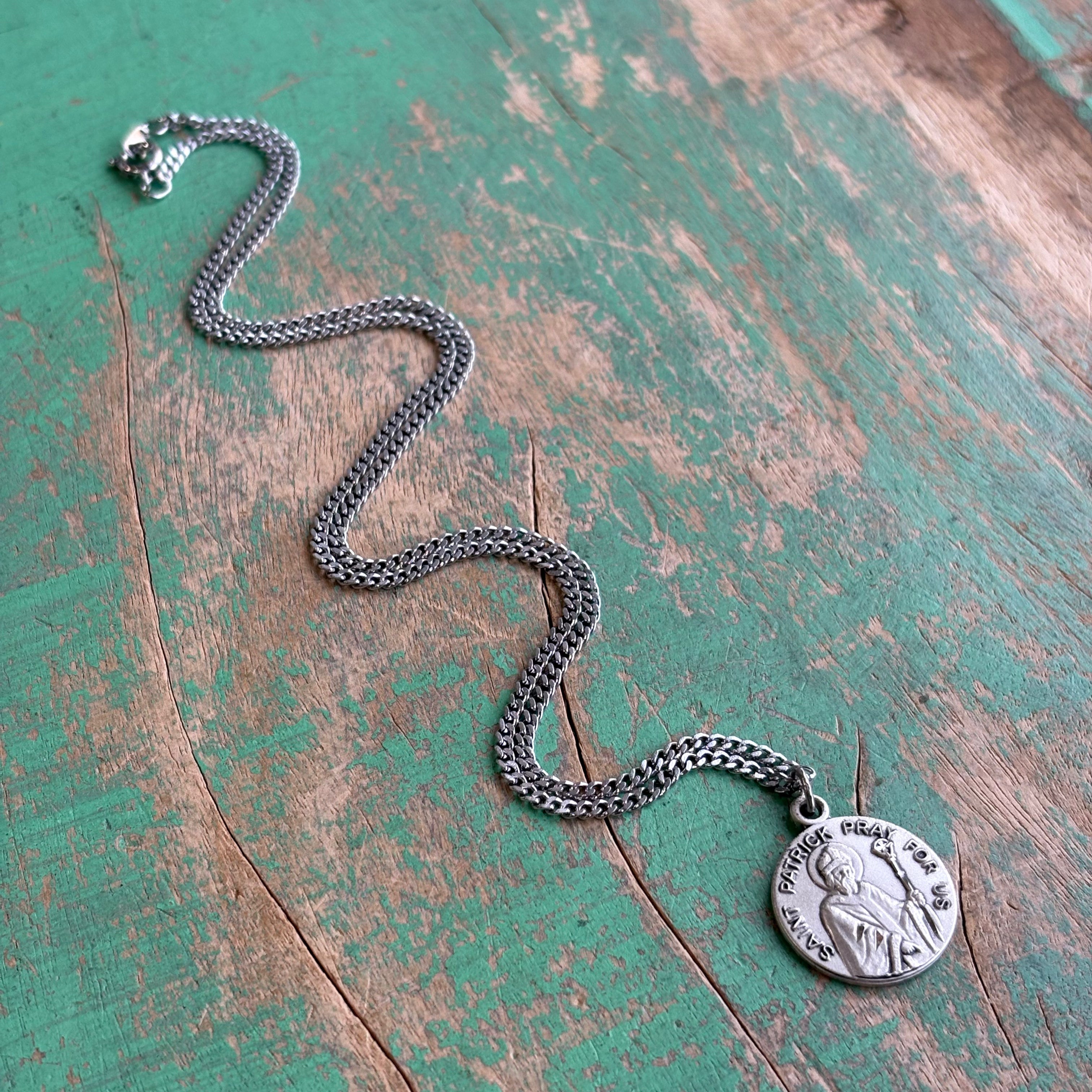 Sterling Silver St. Patrick