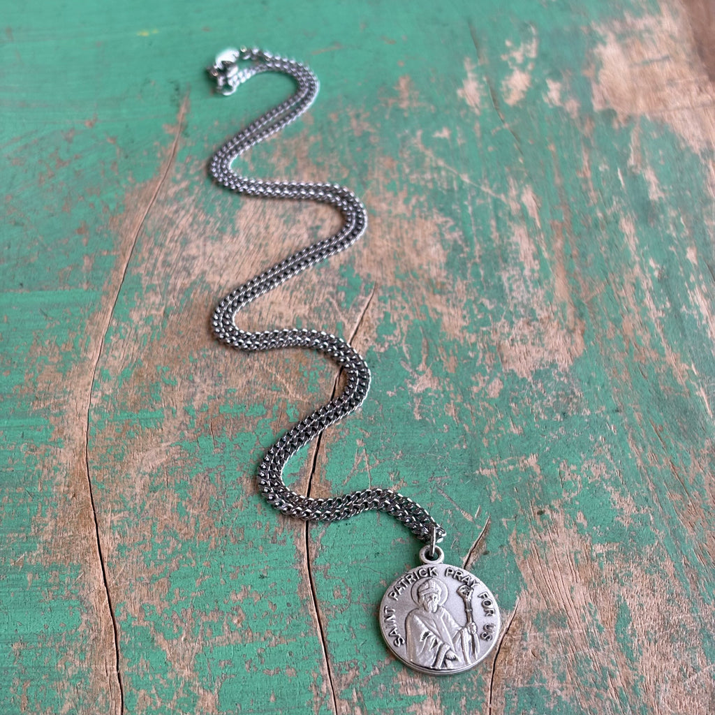 Sterling Silver St. Patrick