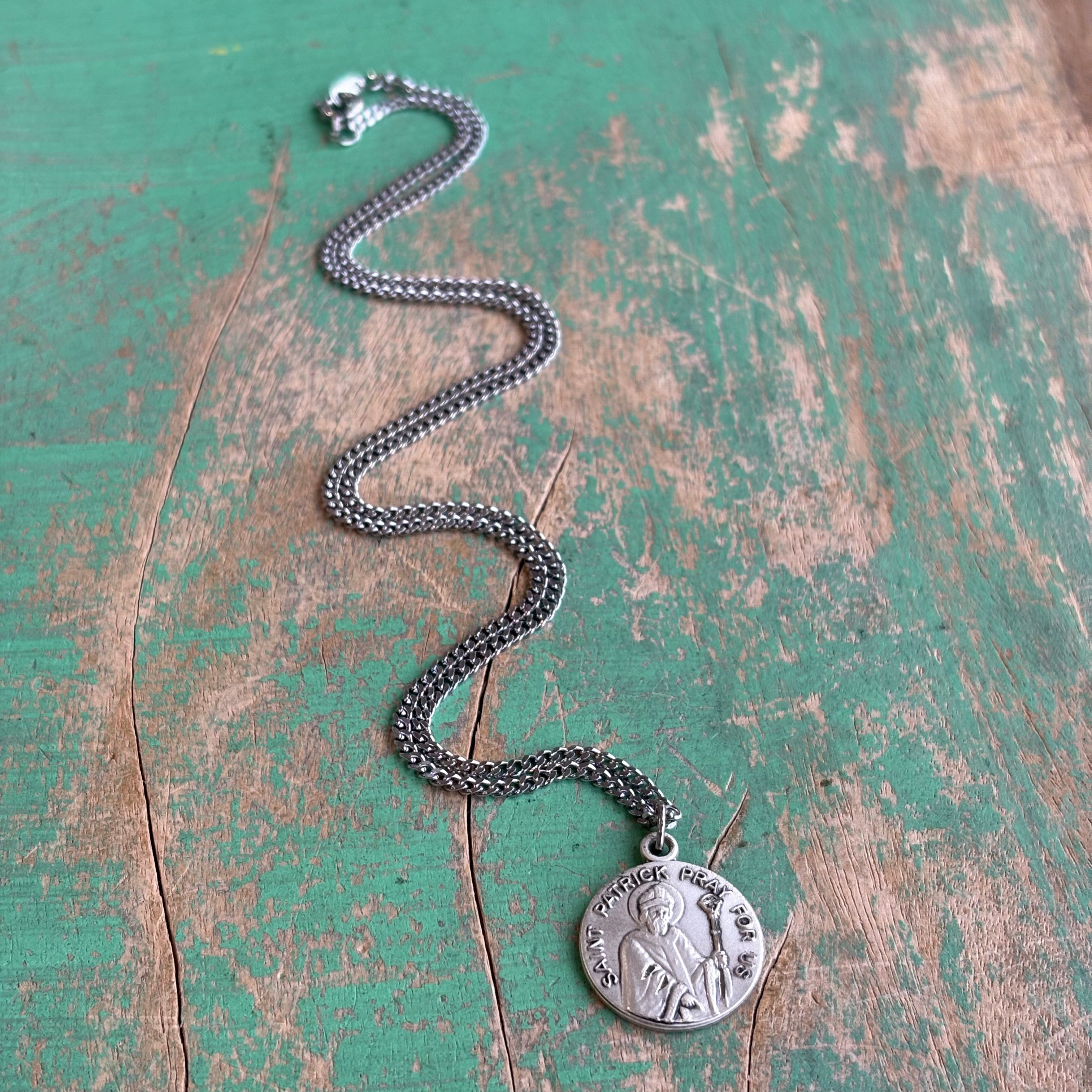 Sterling Silver St. Patrick