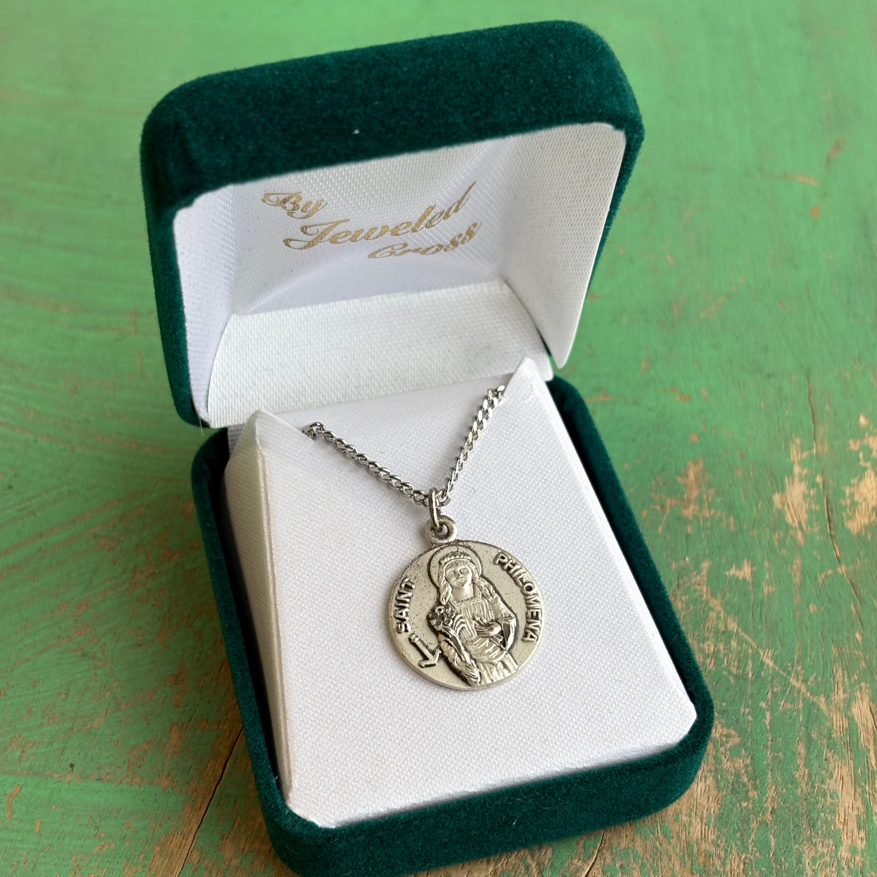 Sterling Silver St. Philomena