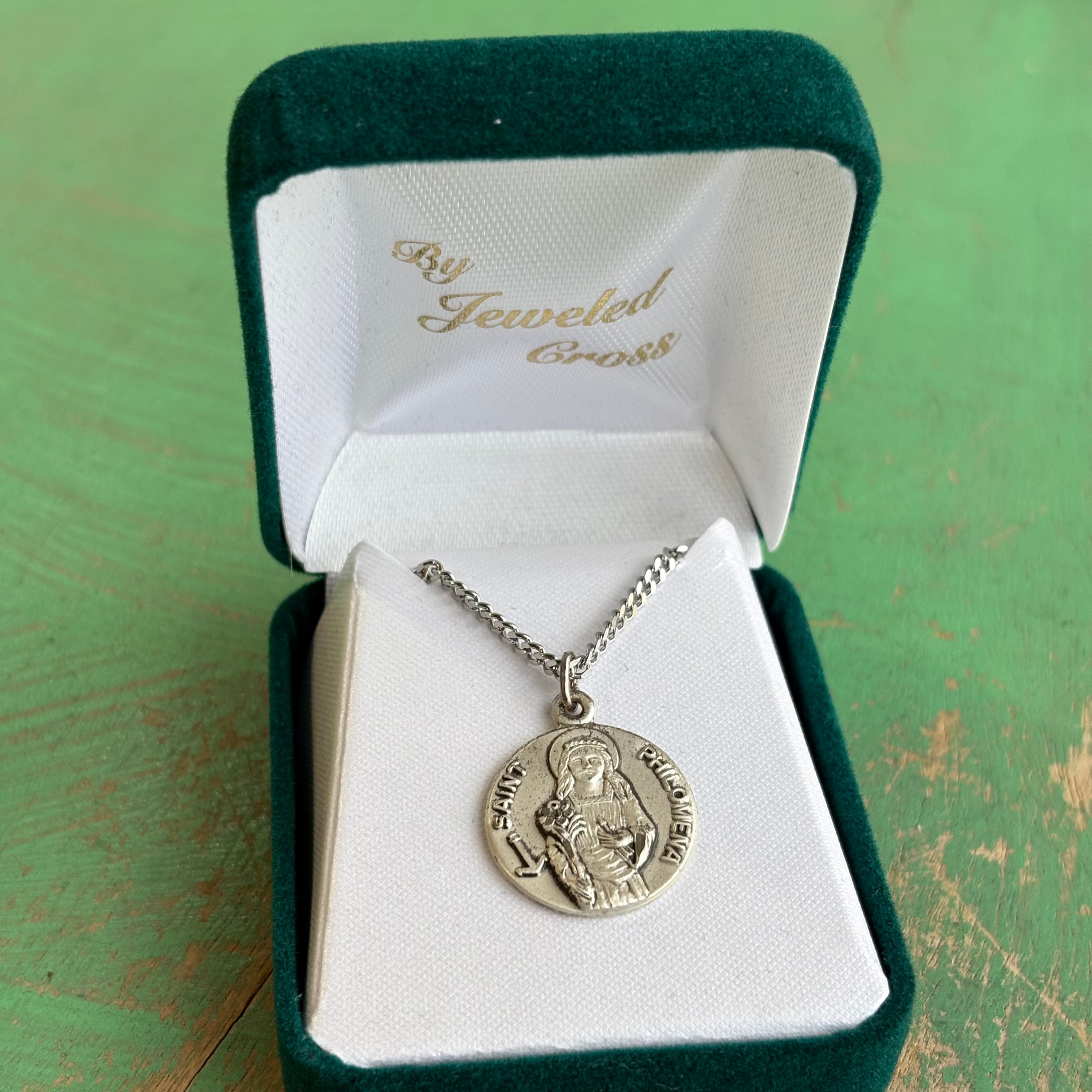 Sterling Silver St. Philomena