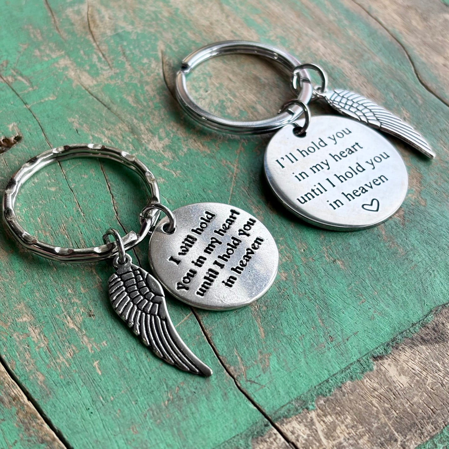 I Will Hold You In My Heart Keychain