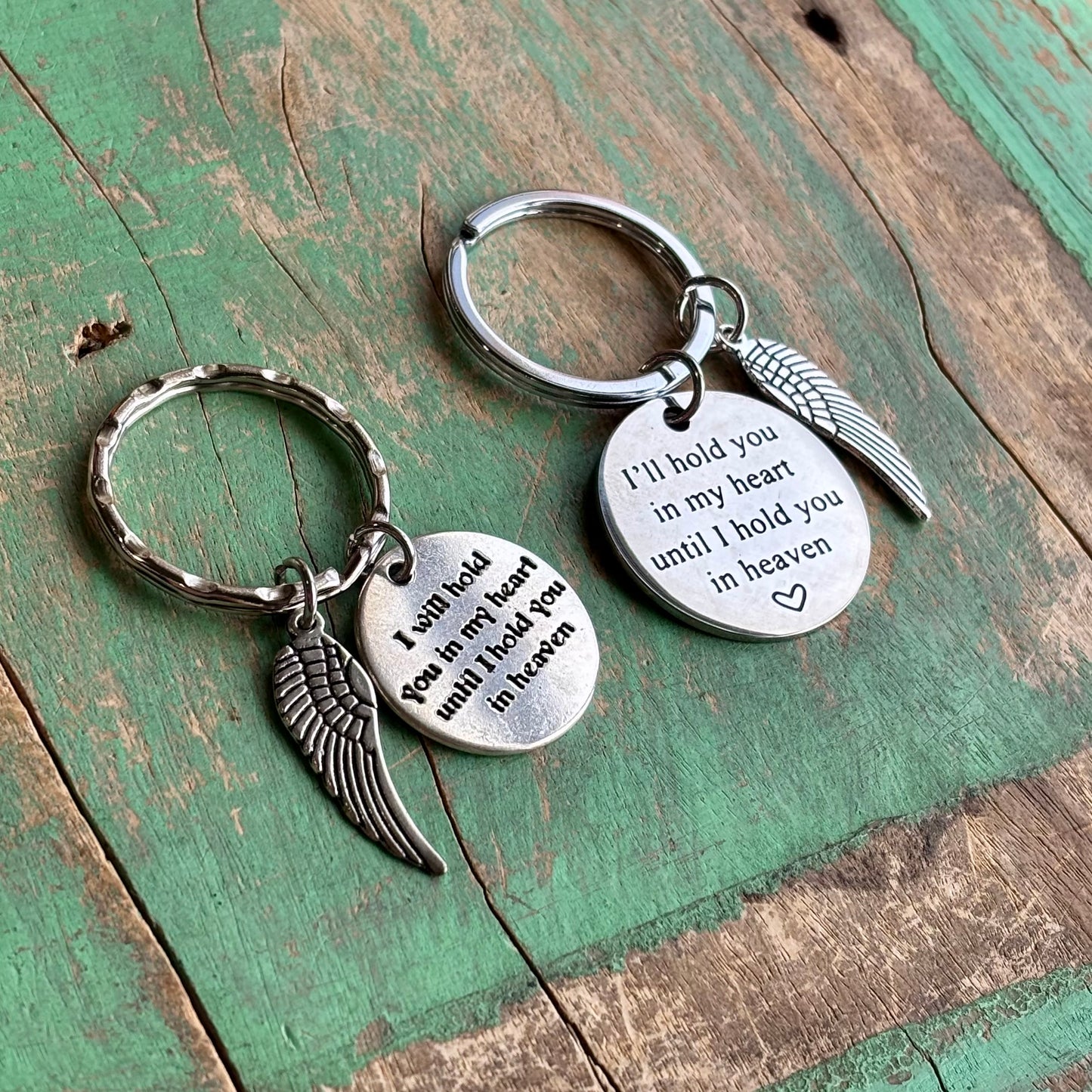 I Will Hold You In My Heart Keychain