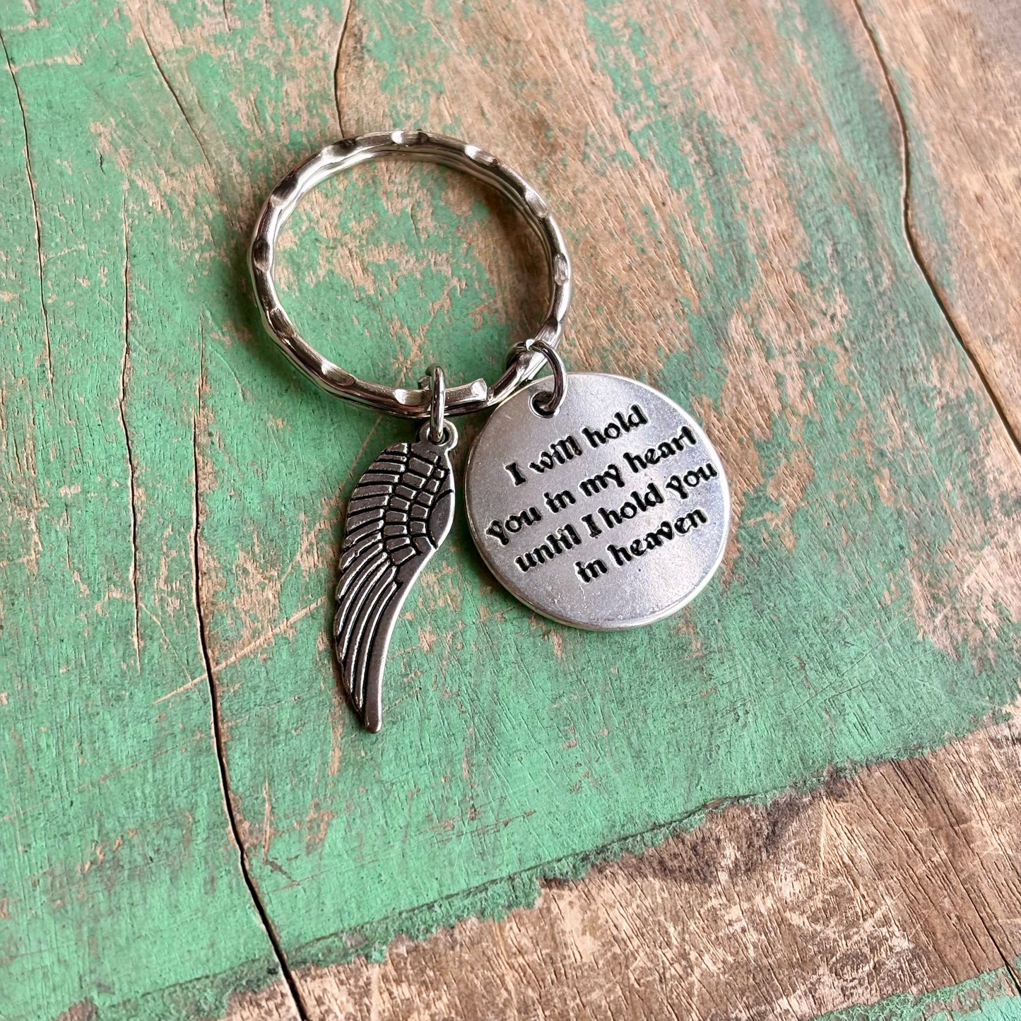 I Will Hold You In My Heart Keychain