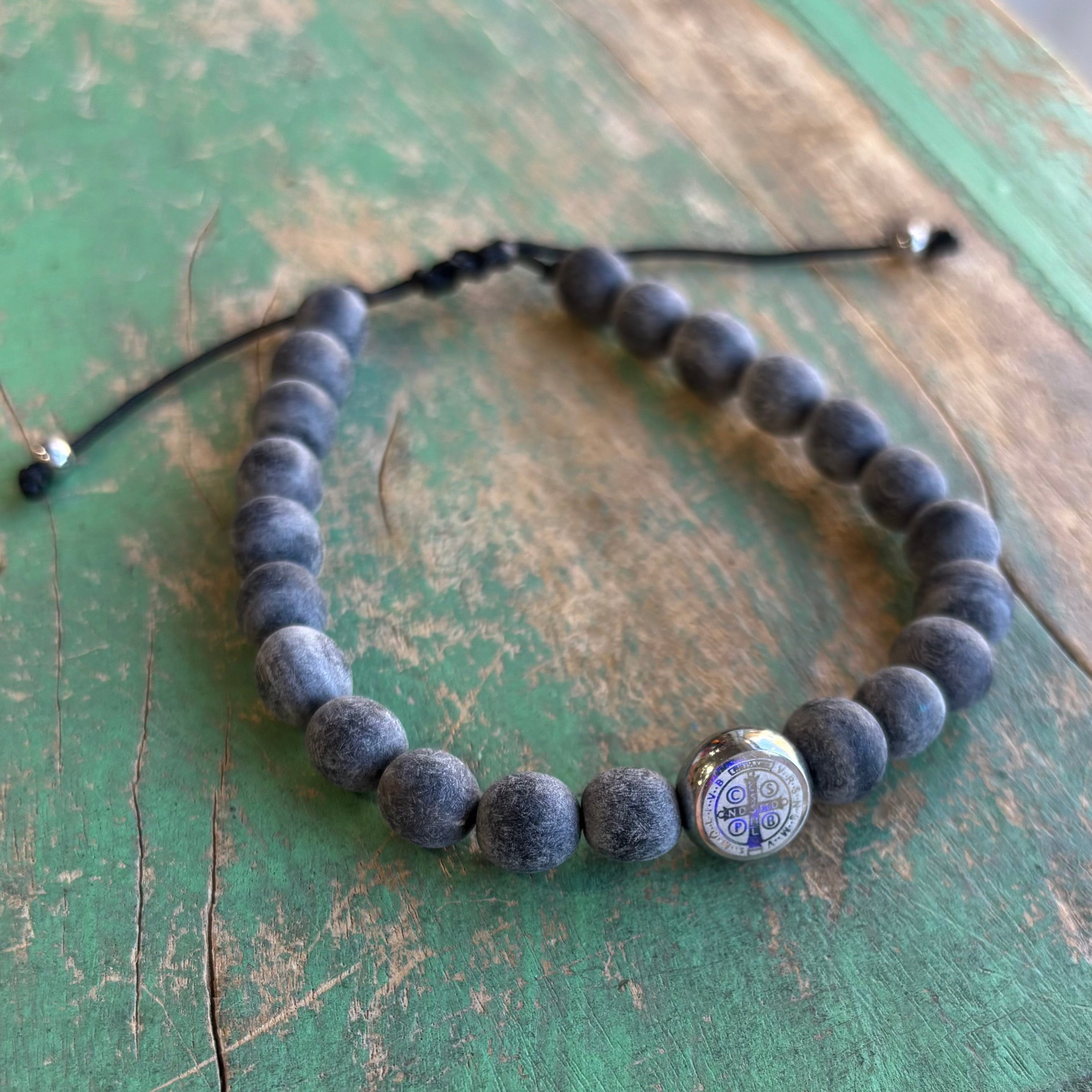 Buffalo Horn Faith Bracelet