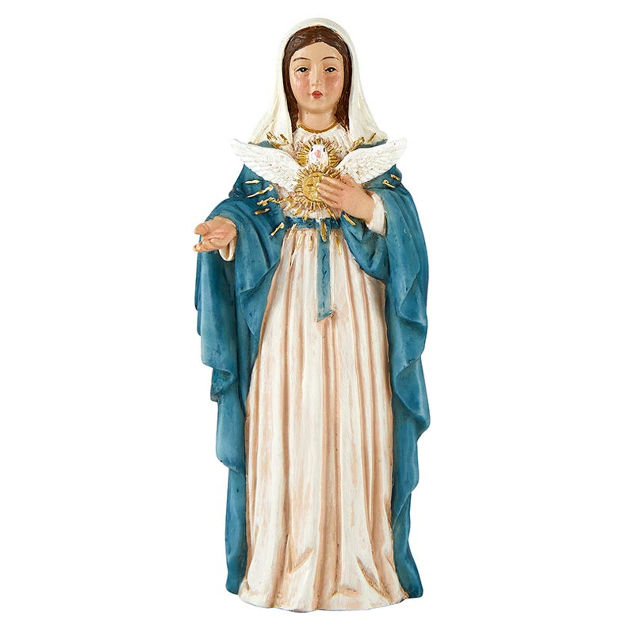 4" Mary, Spouse of the Holy Spirit Statue