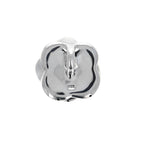 Sterling Silver Rose Pendant Necklace