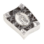 Rosary Or Keepsake Box With Image Of Our Lady