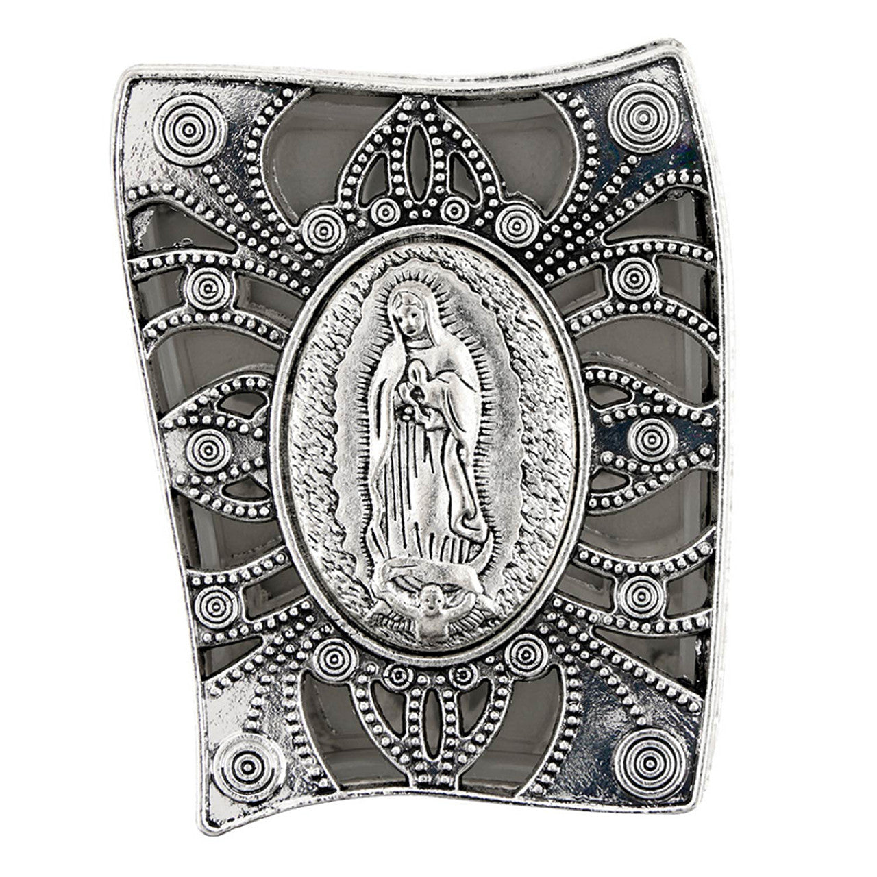 Rosary Or Keepsake Box With Image Of Our Lady