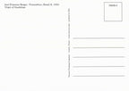 Black and White OLG Postcard