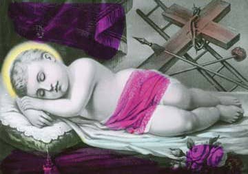 Santo Nino Dormido Magnet