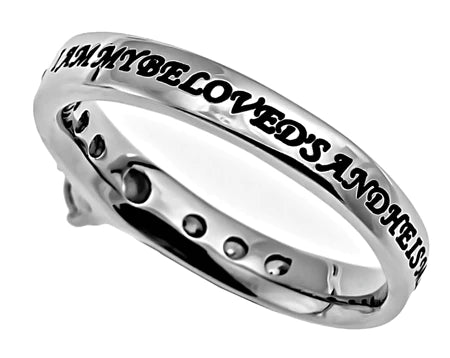 Princess Solitaire Ring "My Beloved"