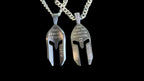 Black Helmet 24" Necklace