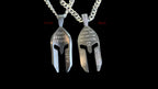 Black Helmet 24" Necklace