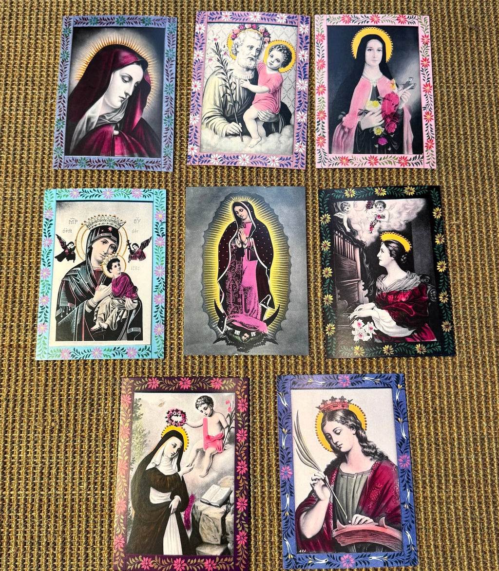 Mexican Religious Art Postcard Assortment
