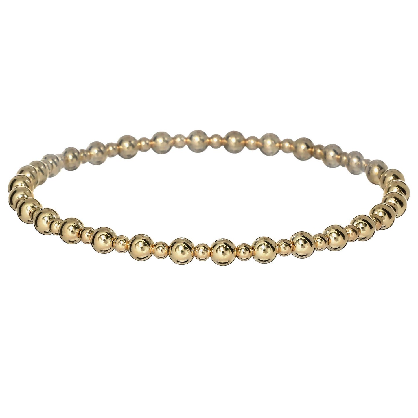 ALEXANDRA | Stretchy Anti-Tarnish 14K Gold Filled Bracelet