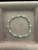 BARA | Stretchy Anti-Tarnish Gold Filled & Pearls Bracelet
