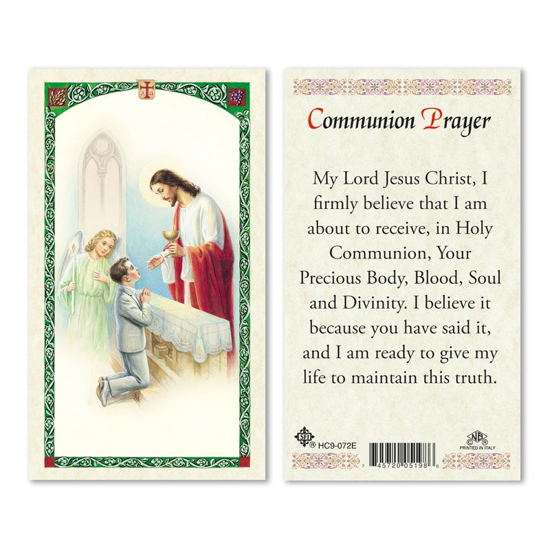 Sacramental Prayer Cards