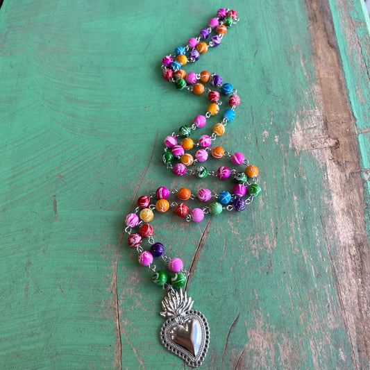 Sacred Heart Fiesta Necklace