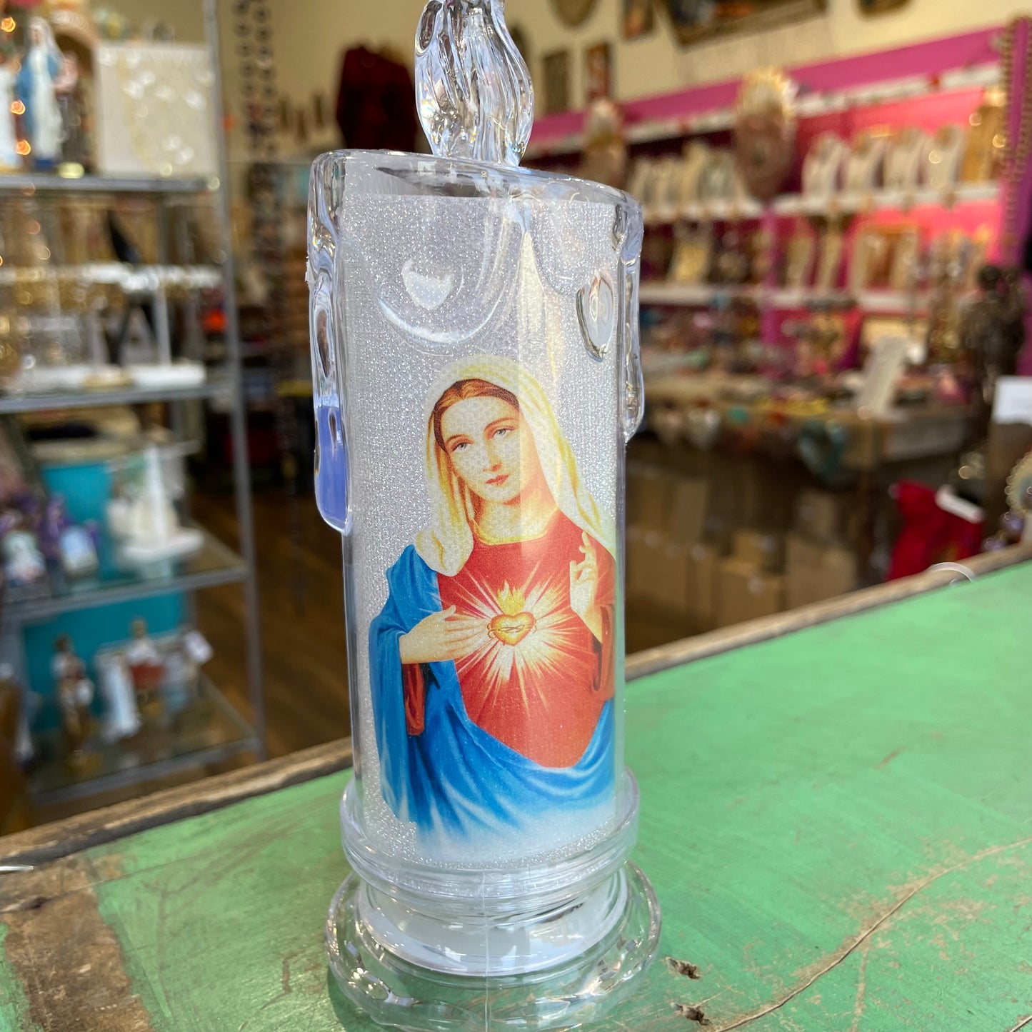 Sacred and Immaculate Heart Battery Operated Candles