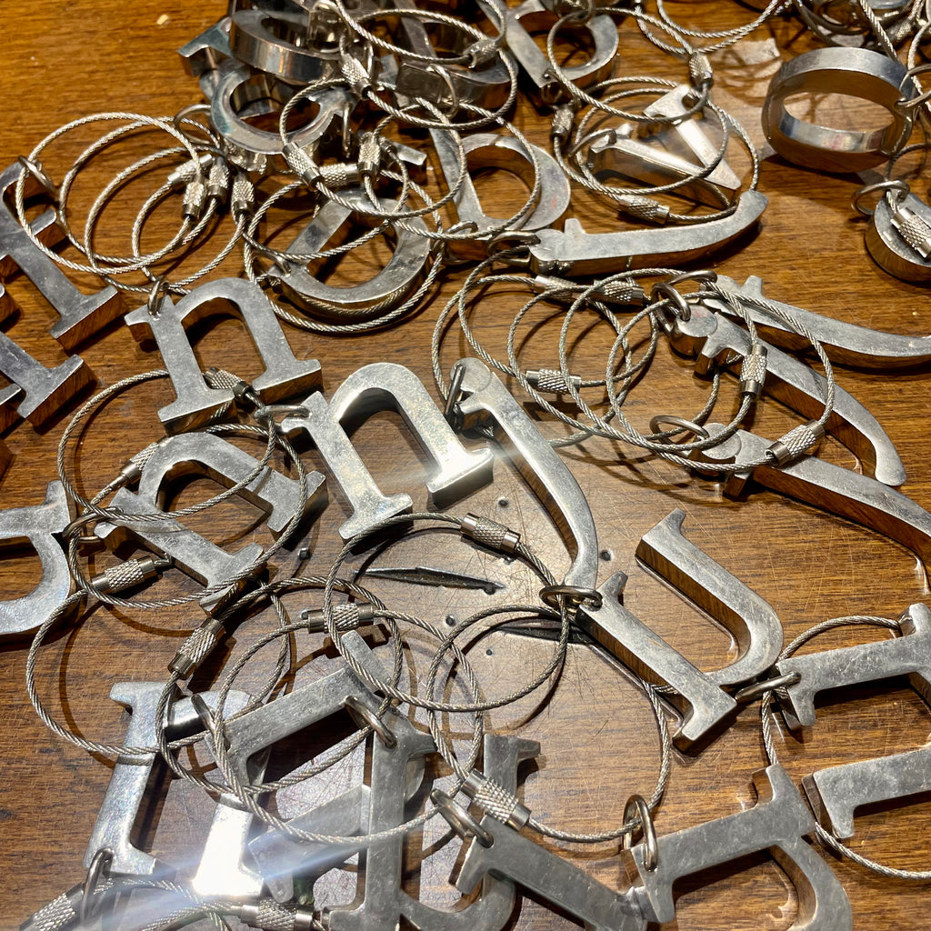 Initial Keychains