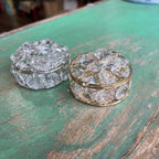 Round Crystal Box with Arras