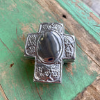 Pewter Cross Box