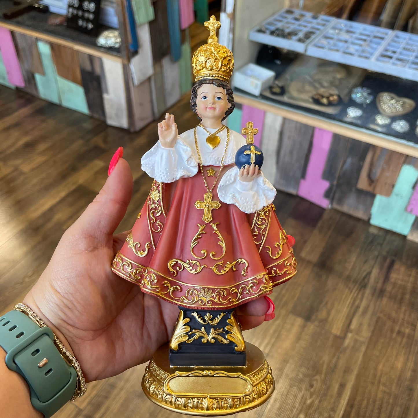 Infant of Prague 8" Statue