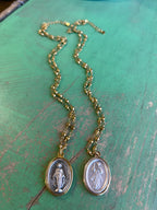 Miraculous Medal or Divine Mercy Necklace