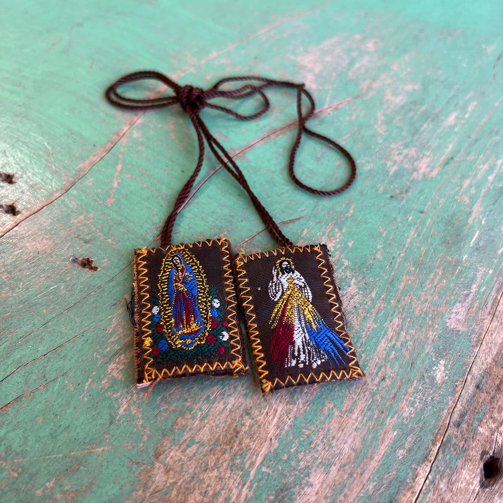 Divine Mercy/OLG  Cloth Scapular