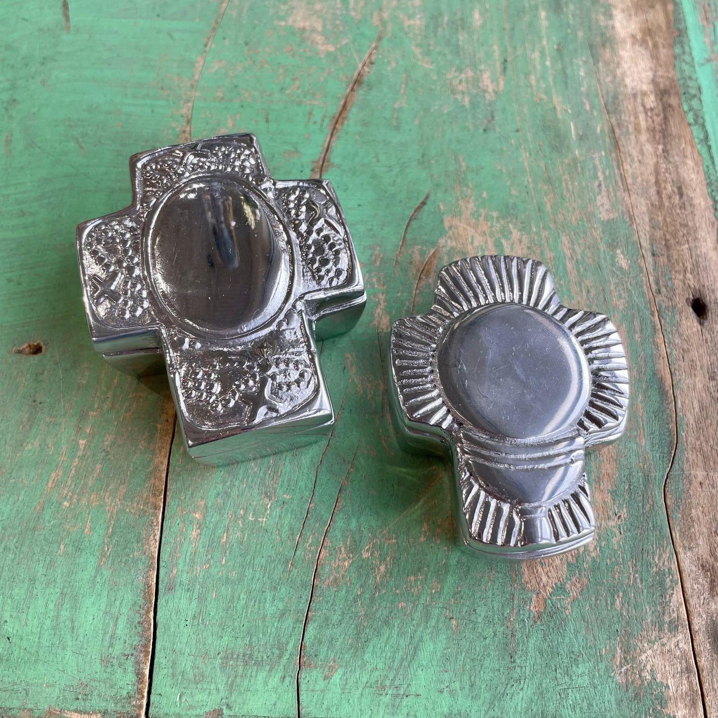 Pewter Cross Box