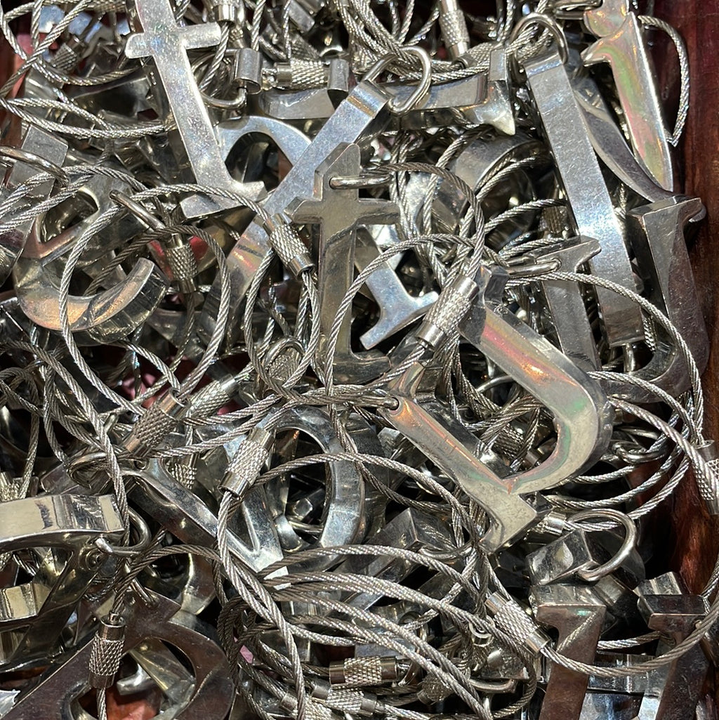Initial Keychains