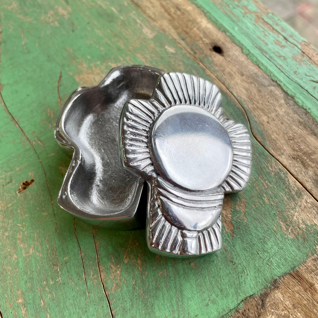 Pewter Cross Box